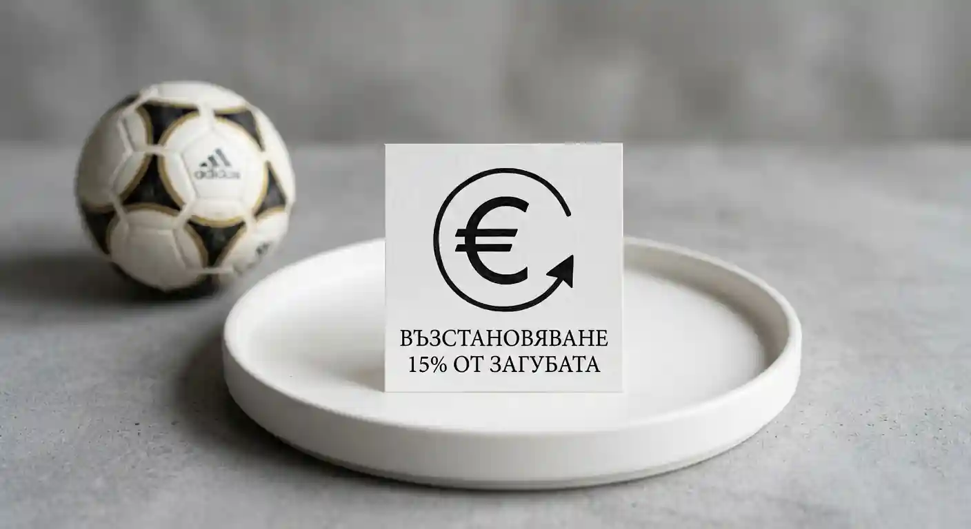 Концепция за cashback бонус — символично връщане на процент от нетна загуба за период